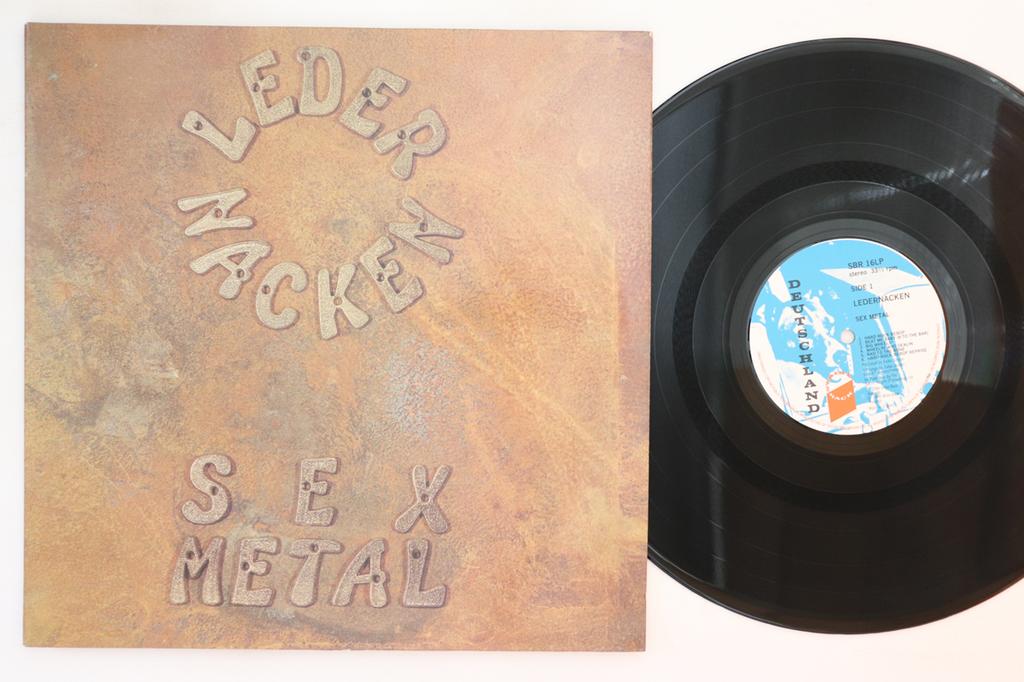LP Record LEDERNACKEN - Sex Metal SBR16LP STRIKE BACK REC 1989 UK Rock Used