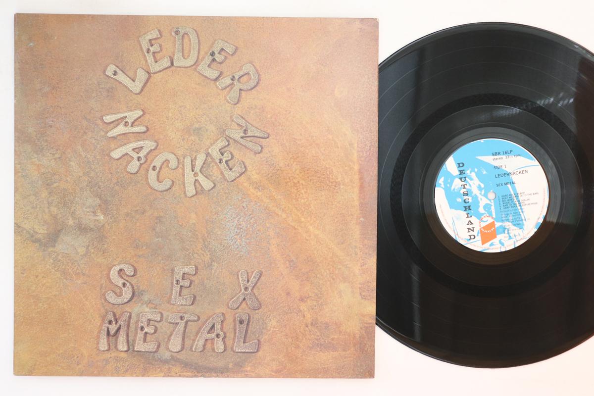 LP Record LEDERNACKEN - Sex Metal SBR16LP STRIKE BACK REC 1989 UK Rock Used