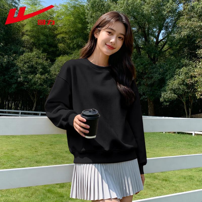 Warrior Women's Oversized Solid Color Sweatshirt