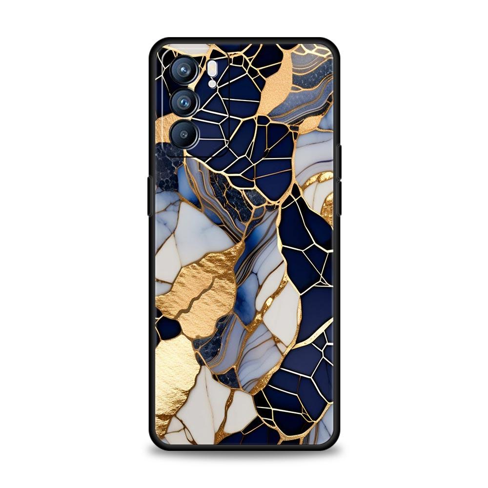 

Акварельный мраморный чехол для телефона для Oppo Reno13 Reno12 Reno11 F Reno10 Pro A54 5G Find X5 A53 A52 A9 A57 A78 4G A79 A80 A98 Oppo Find X5