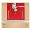 Aluminium Router Table Insert Plate Woodworking Trimmer Electric Wood Milling Flip Plate With Miter Gauge for DIY Working Benche