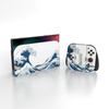PlayVital Nintendo Switch 2 Console and Protective Sticker Set Includes Customizable Vinyl Dock Grips Stickers Great Wave off (2025) Joy-Con (2 Sets)