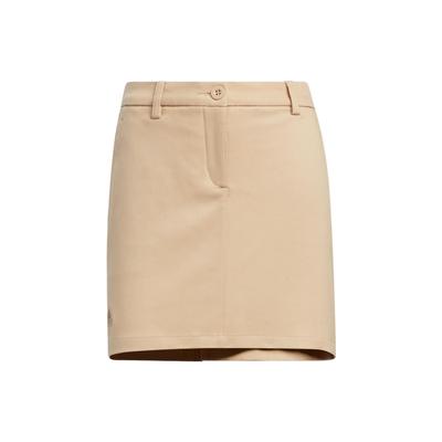 Play Green Twill Skirt Solid Color Embroidered Logo Patch Back Pocket Built-In Shorts Sports Casual Skirt Women Skirts Brown HC3780
