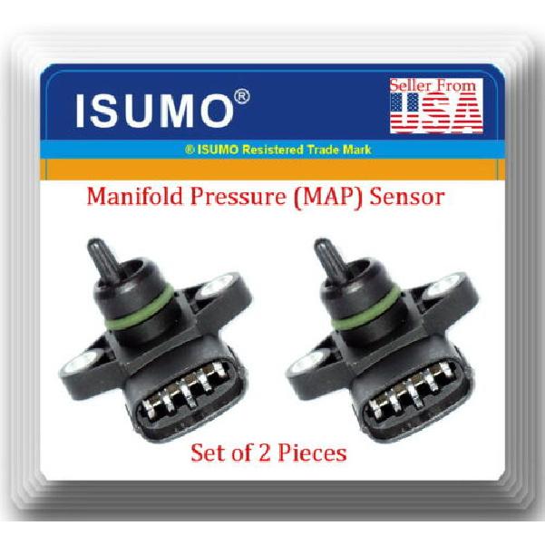 2 x Manifold Absolute Pressure Sensor(MAP)Fits:Genesis G70 G80 G90 K900 Stinger