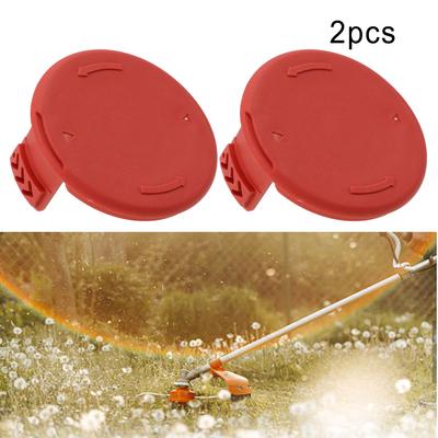 Spool Cover Replace Spool Cap Cover Spool Trimmer Cap Cover 2pcs 33*75mm