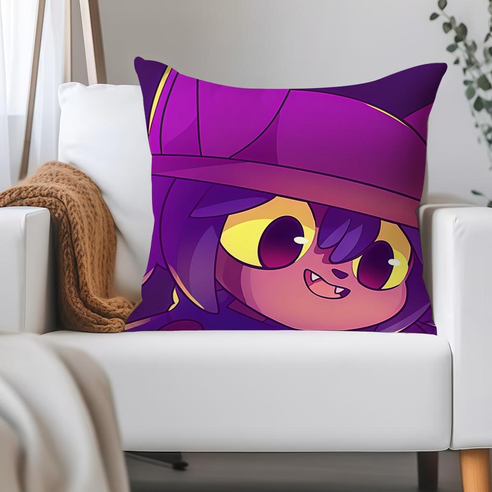 Cute Game O-Oneshot Niko Pillow Case Applicable Space For Guest Rooms Interiors Cars Office House Decoration