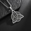 Nordic Viking Compass Stainless Steel Necklace Witch Men Legs Necklace Jewelry