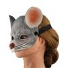 Cosplay-Accessoire für Damen Herren Halbgesichtsmaske Halloween-Masken Mäuse-Gesichtsabdeckung 3D-Tiermaske