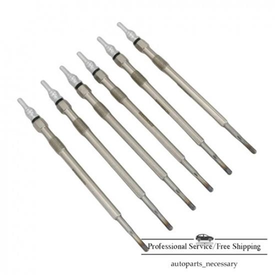 Fit For Jeep Grand Cherokee Ram 1500 14-19 3.0l V6 Set of 6 Diesel Glow Plugs