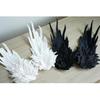 Handmade Cosplay Gothic Lolita Angel Wings Hairpin Demon Headdress Harajuku Horns Embroidery Feather Hair Clip Anime Accessories