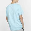 Nike Logo Large Symbol Sports Short-Sleeved T-shirt Men Tops Blue BQ0703-486