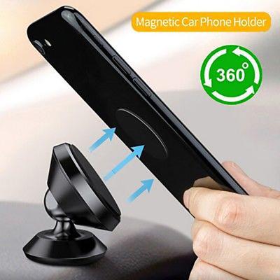360 Degree Rotation Car Mount Sticky Magnetic Stand Holder for Cell Phone GPS