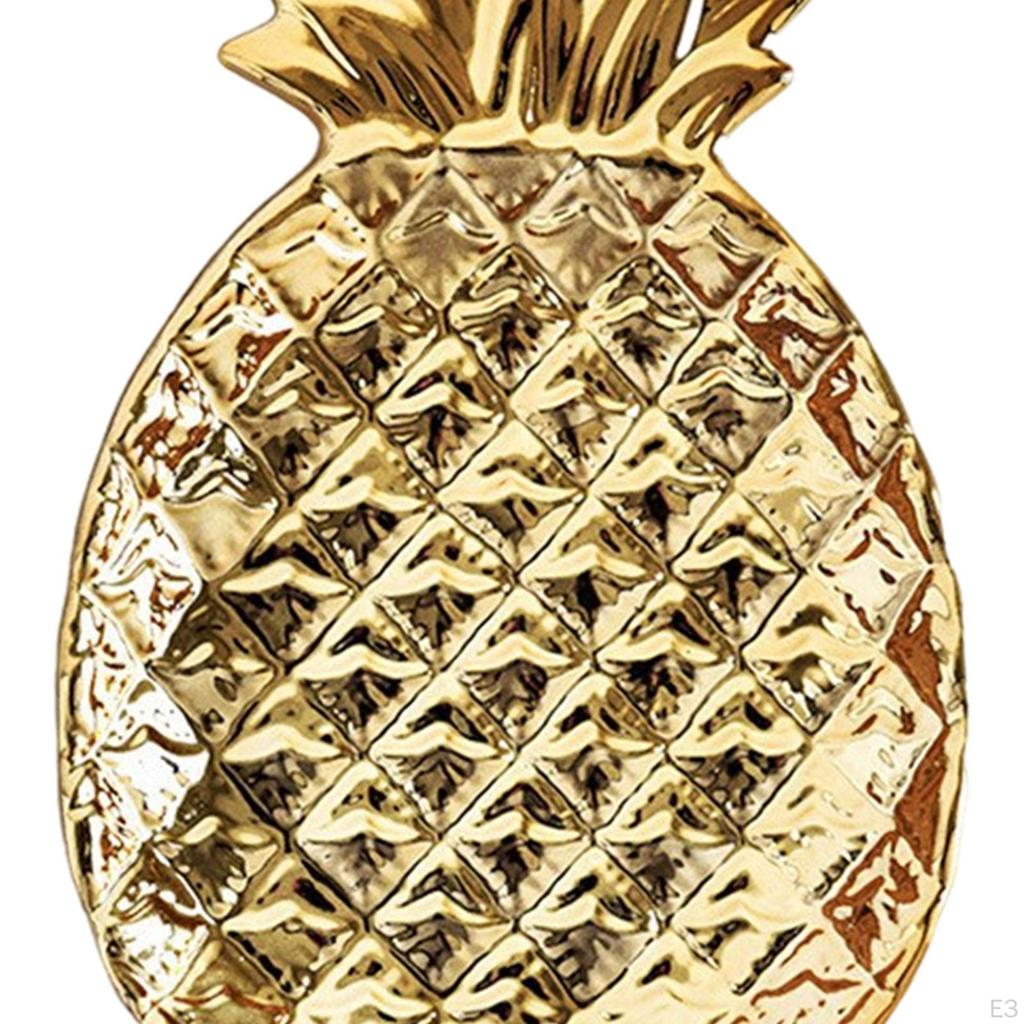 Plate Resin Trendy Decorative Jewelry Tray Fruit Snack Storage for Table Living Room