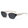 2026 Retro Spicy Cat Eye Black Frame Slimming Sunglasses for Men & Women – High-End UV Protection