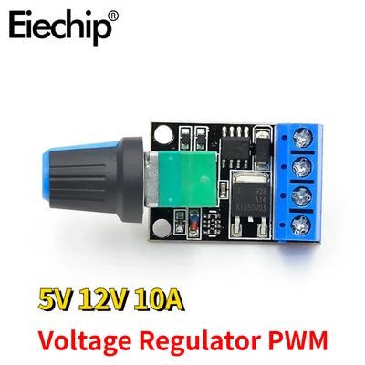 5V 12V 10A PWM Spannungsregler DC Motordrehzahlregler Gouverneur Stufenloser Drehzahlregler LED Dimmer Leistungsregler Motor
