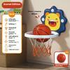 Canestro da basket per bambini Giocattoli sportivi Sollevamento silenzioso Supporto da basket per bambini Montaggio a parete per interni Tiro senza pugni Casa