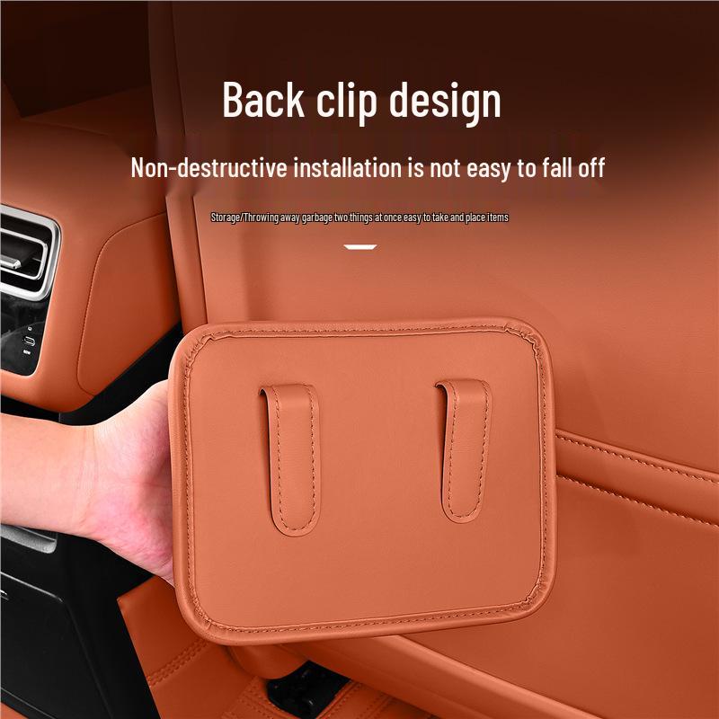 Zhiji R7 Car Multi-functional Trash Can Storage Box Organizer