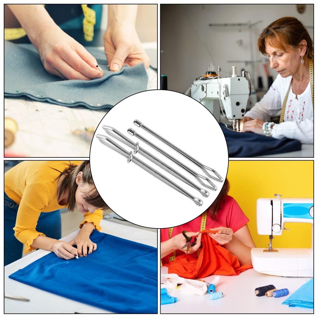 Elastic Cord Rope Threader Clip Tweezer Elastics Sewing Accessories DIY Tool for Home Use