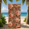 Leopard Floral Towel Five-Star Hotel Quality Eco-Friendly Ultra Soft Thick Towels & Beach Towels  Gym Shower