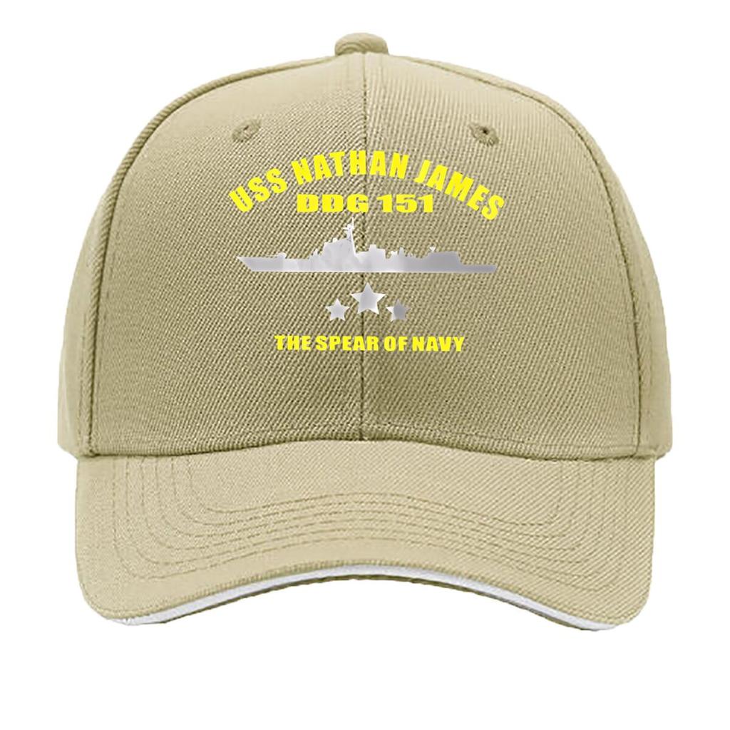 USS Nathan James A Tribute to the Iconic Navy Ship Sandwich Baseball Cap