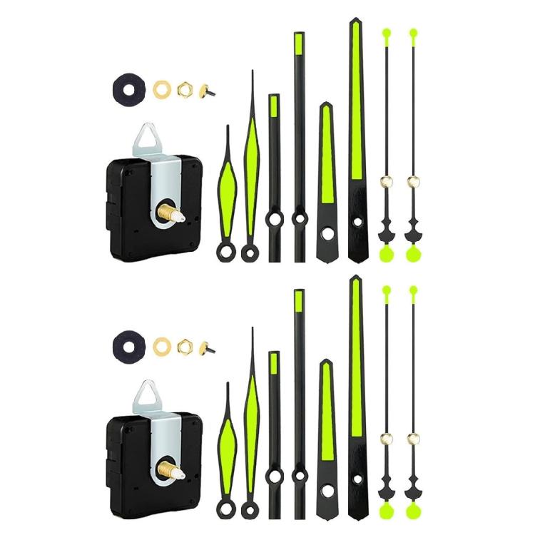 1/2Pcs High Torques Long Shafts Clock Movement Mechanism DIY Clock Repair Parts Replacement Clock Movement Parts Gift