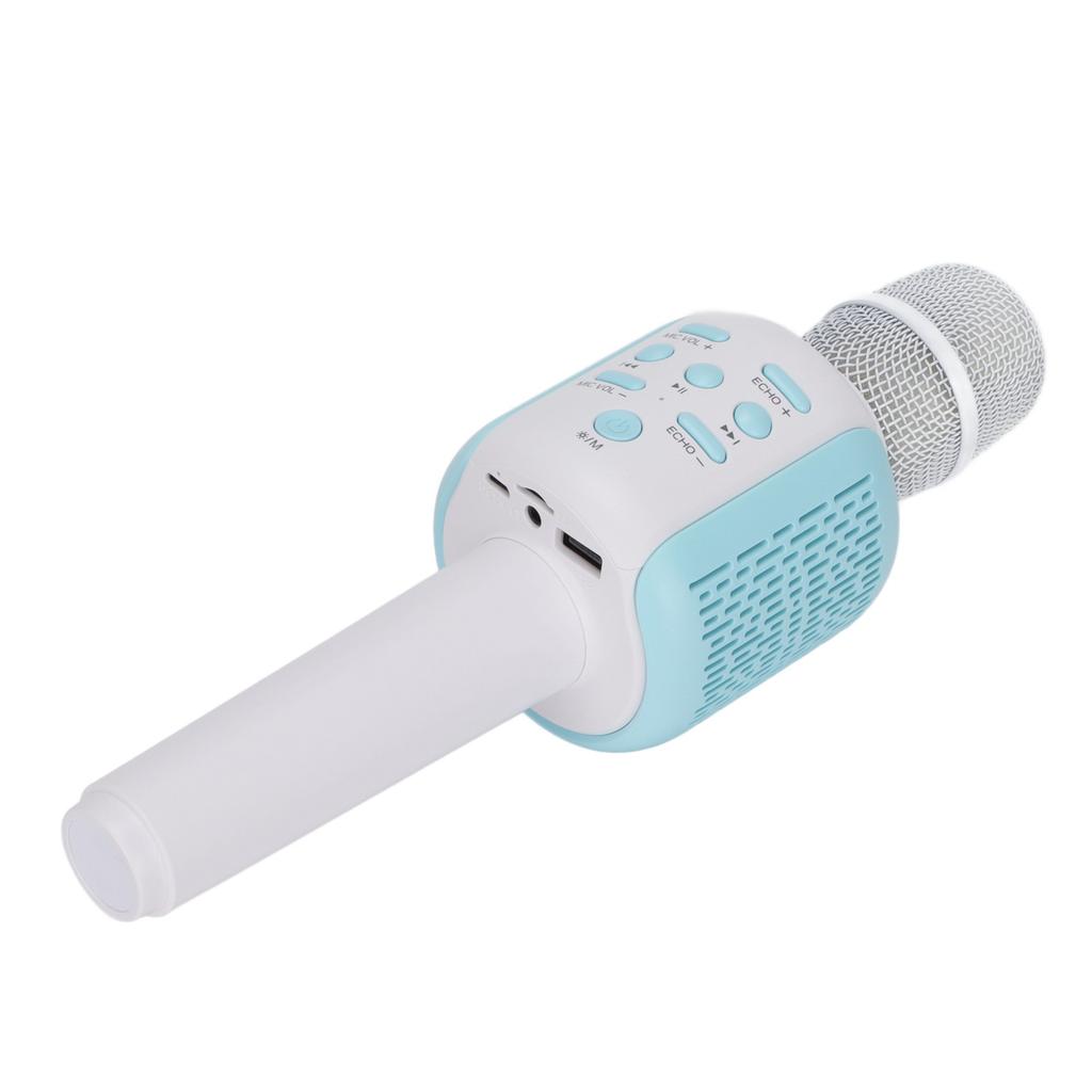 BT Microphone Wireless Portable Integrated Karaoke Machine Mic Speaker for Kids and Adults