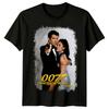 Der Morgen stirbt nie (1997) T-Shirt aus 100 % Baumwolle im Retro-80er-Jahre-Stil, inspiriert von Filmplakaten