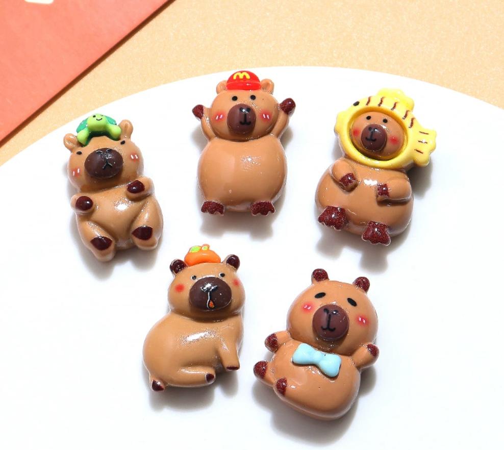 5 Stück DIY Kühlschrankmagnet Capybara Kugelfisch Magnete Nordisch Personalisierte Heimdeko Whiteboard Po Memoboard Zuhause