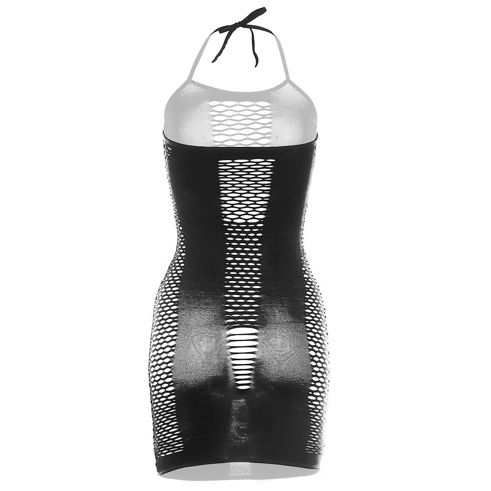 Fashion Women Mesh Sexy Lingerie Fishnet Babydoll  Dress  Size Bodysuit