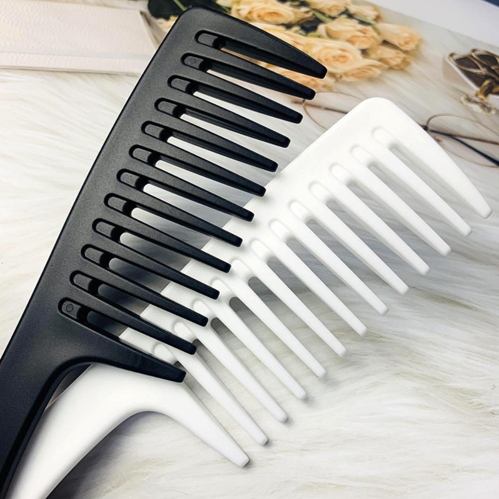 Anti-Static Hairdress Comb Heat Resistant Dyeing Styling Tools Wet Hook Curly Hair Brushes  Barber
