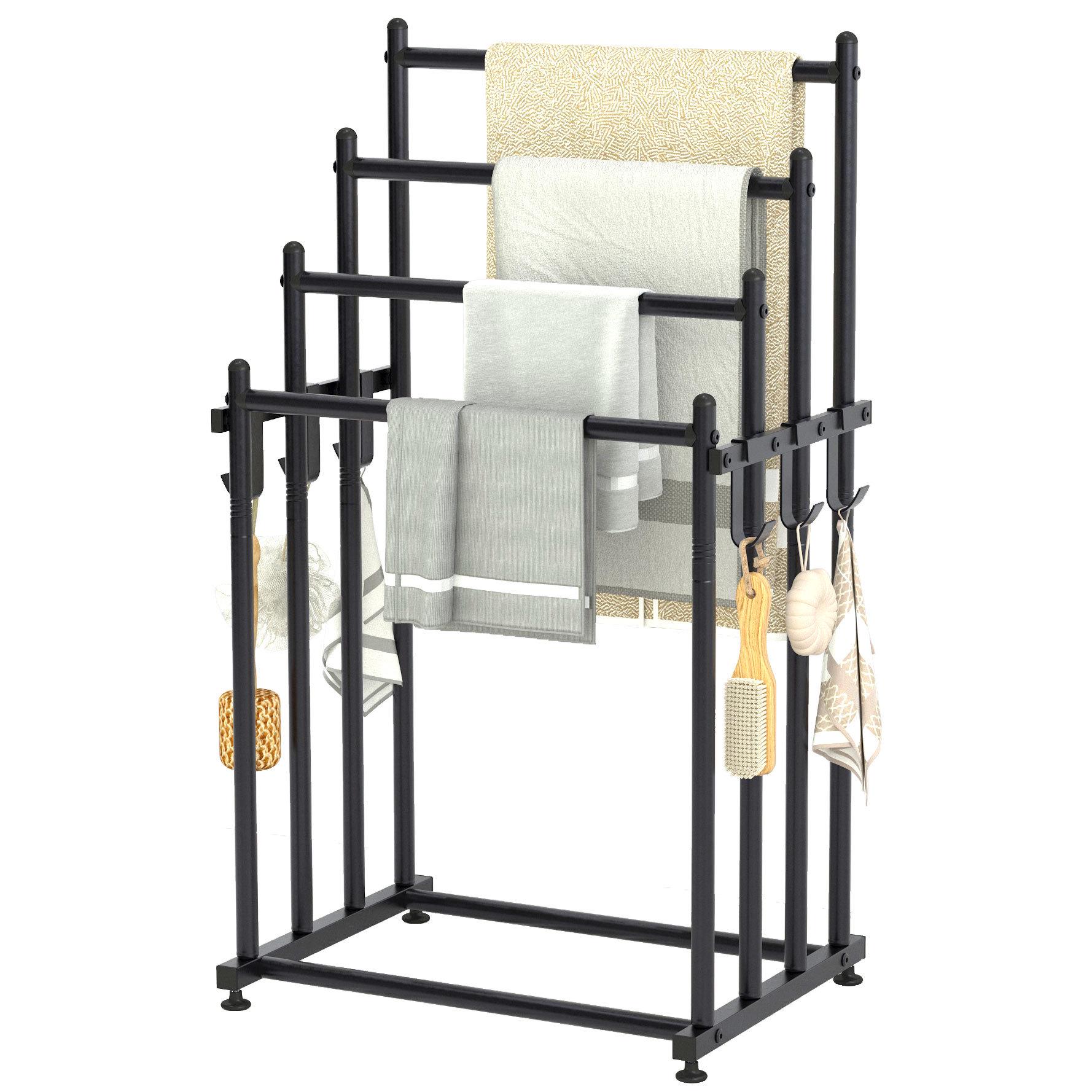 

Отдельно стоящая система хранения для ванной и сушилка для полотенец