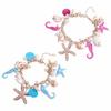 Ornaments Shell Starfish Bracelet Imitation Pearl Natural Conch Beach Bracelets  Vacation