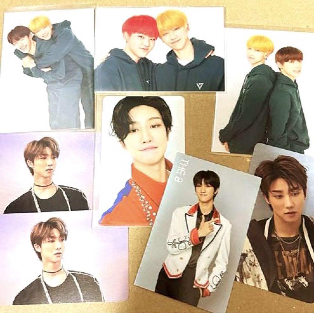 

[USED] SEVENTEEN THE8 Trading card set of 8 The8 Minghao