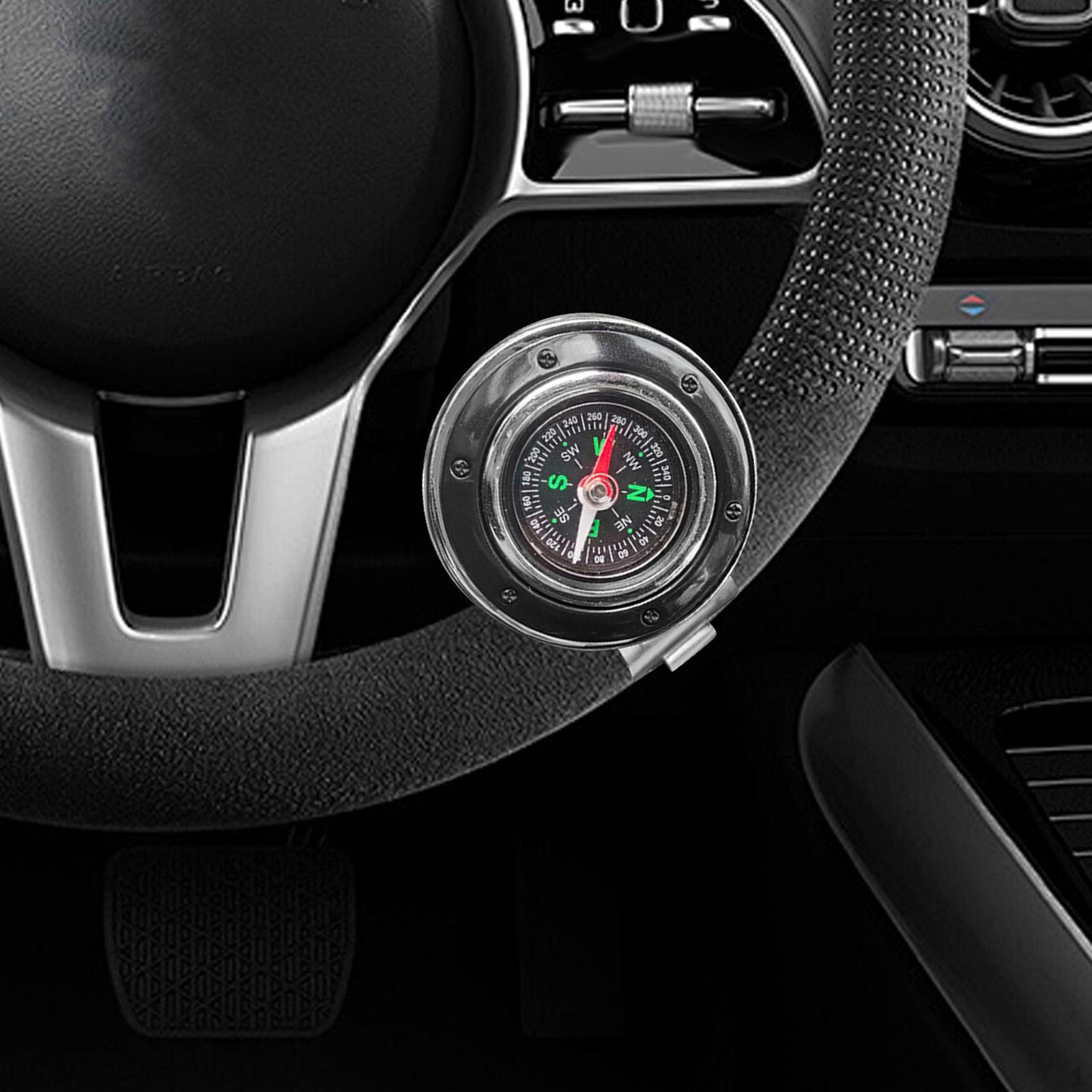 

Автомобільна допоміжна ручка для керма з компасом чорний