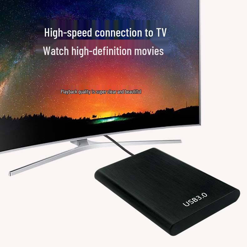 Metal USB 3.0 2.5" SATA Hard Drive Enclosure - Compatible with Mechanical Drives and SSDs