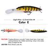Bionic Floating Minnow Lure, 12.5cm, 13g - Durable Artificial Fishing Bait (DW611)