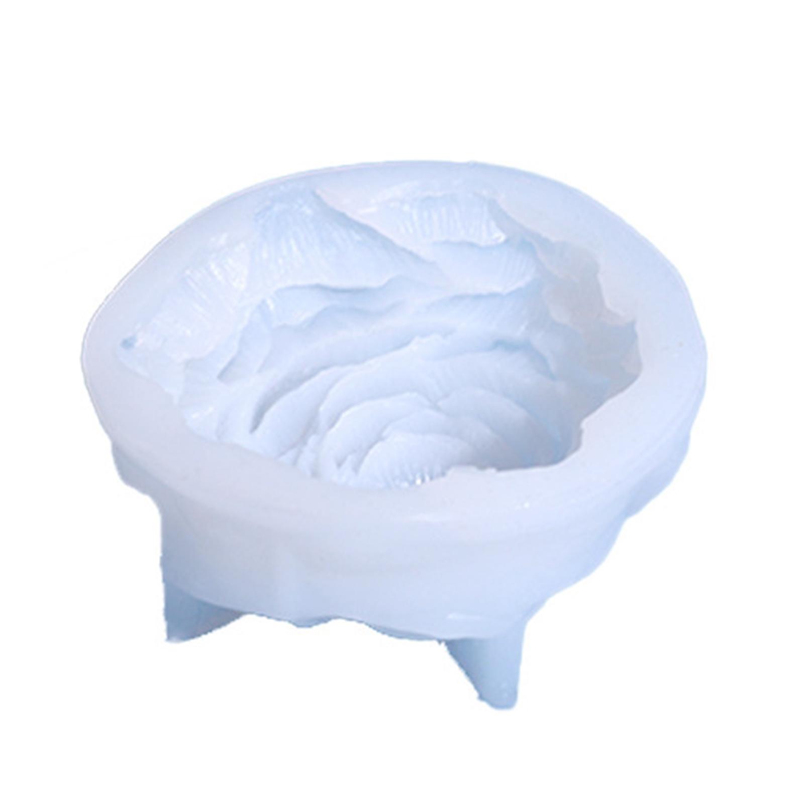 3D Flower Silicone Candle Mold Home Handmade Rose Peony Scented Candle Making Supplies Diy Chocolate Cake Baking Tools 1