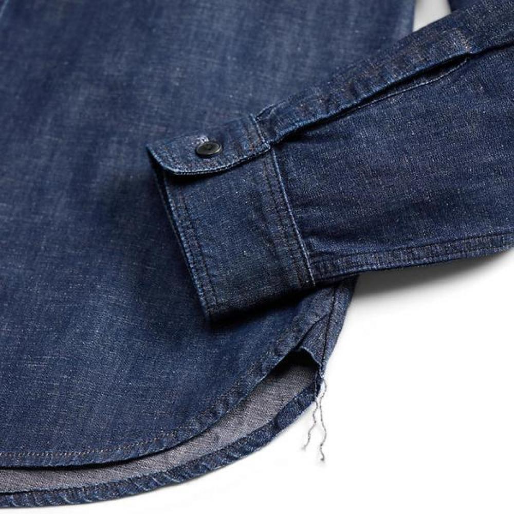 Double Rl Indigo Denim Workshirt Mnrrwov16820436410