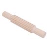 Clay Rolling Pin Grid Texture Wooden Roller Stick Pressing Tool for Pottery Art Projects