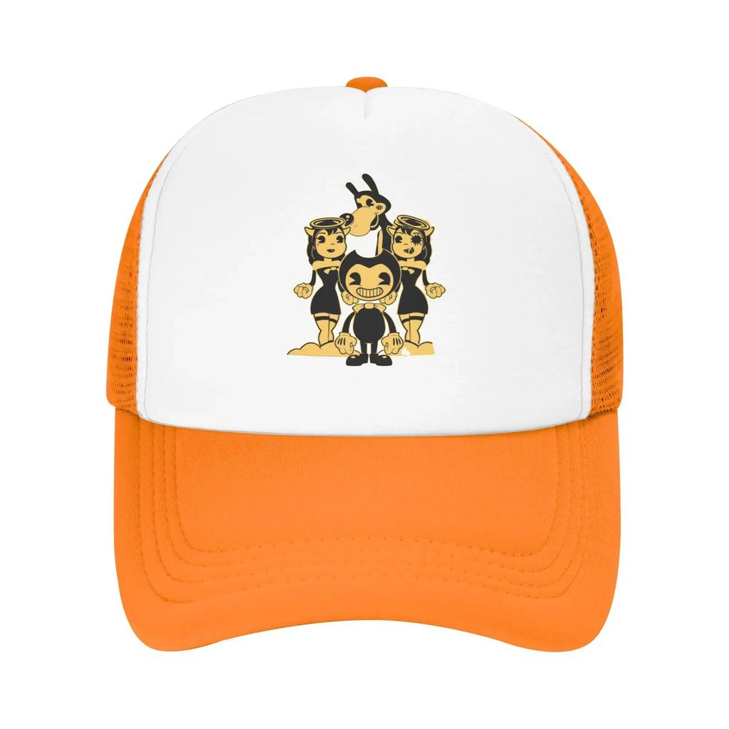 Games Famlily Bendys Pool Party Mesh Baseball Caps Women  High-end Female Beach Dad Hat Peaked Cap