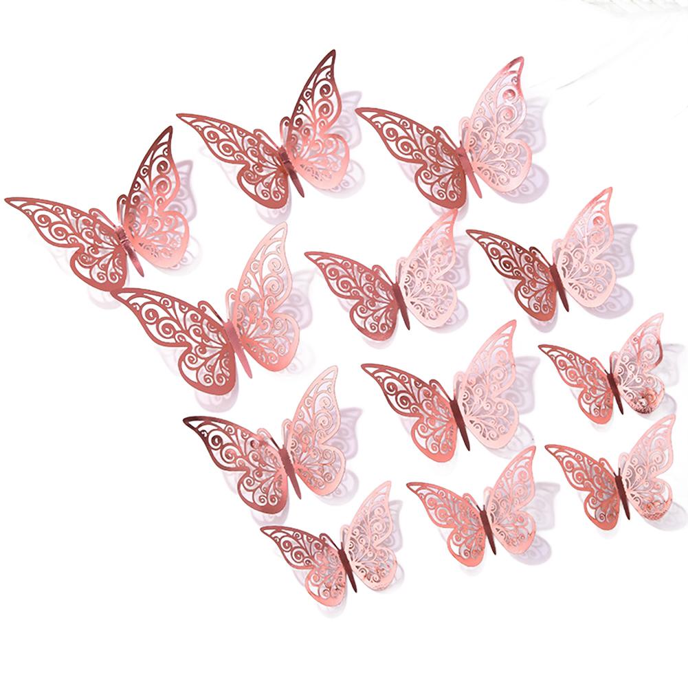 Bedroom Decoration Butterflies Easy To Remove Butterflies Three Dimensional Wall Stickers Doors Specifications