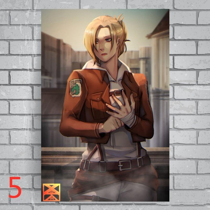 Attack on Titan Anime Canvas Wall Art  Shingeki No Kyojin Poster for Living Room Decor Home Decoration Wall Paintings Prints  De