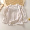 Children Long Sleeve T-shirt Kids Crew Neck Basic Blouse Clothes Bottoming Shirt Spring Autumn Baby Soft Tees New Tops