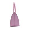 Longchamp Polyamide Canvas With Cow Leather Canvas Bag, One Shoulder Handbag Large Womens Pink