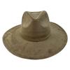 Artificial Suede Western Cowboy Hat Mujer Style Felt Jazz Hats New Roll Brim Cowgirl Cap  Men Women