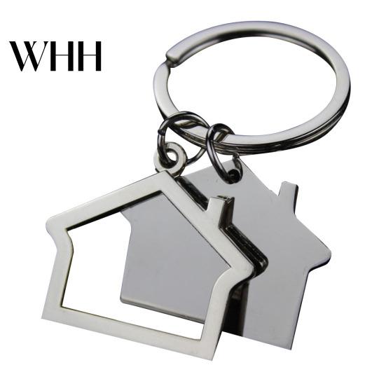 Cabin Small House Hanging Pendant Keyring Key Holder Keychain Bag Purse Decor