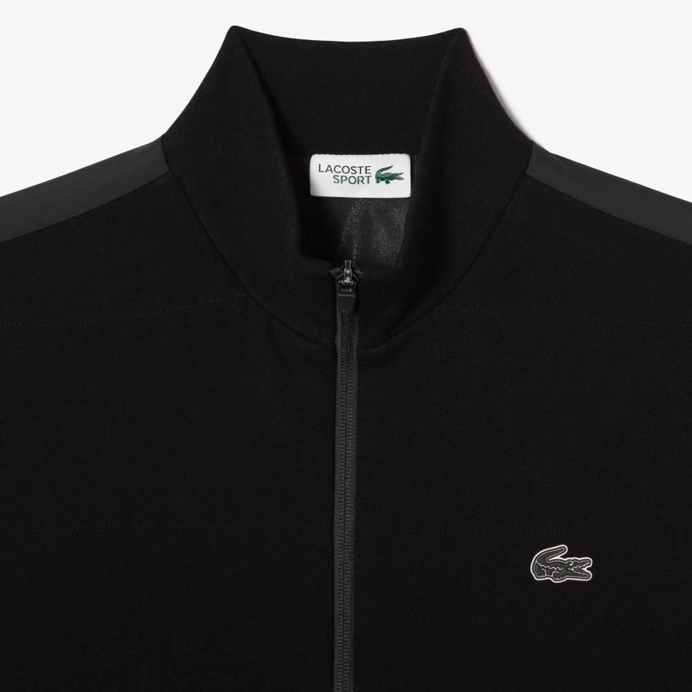 [Lacoste] Men's Golf Tipping Hybrid Full-Zip Sweater AH922E-55N031