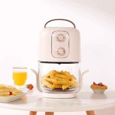 Multifunctional Electric Air Fryer - 110V/220V Smoke-Free, Oil-Free Cooking for Fried Chicken