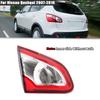 Auto Äußere Hinten Schwanz Licht Für Nissan Qashqai 2008-2015 EU Version Bremse Nebel Lampe Zubehör Auto Warnung Lauflicht