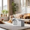 Cooling Cat House For Outdoor Foldable Cooling Cat House With Ice Pack Pet Cool Shelter Easy Cleaning Hot Days Supplies For Lawn